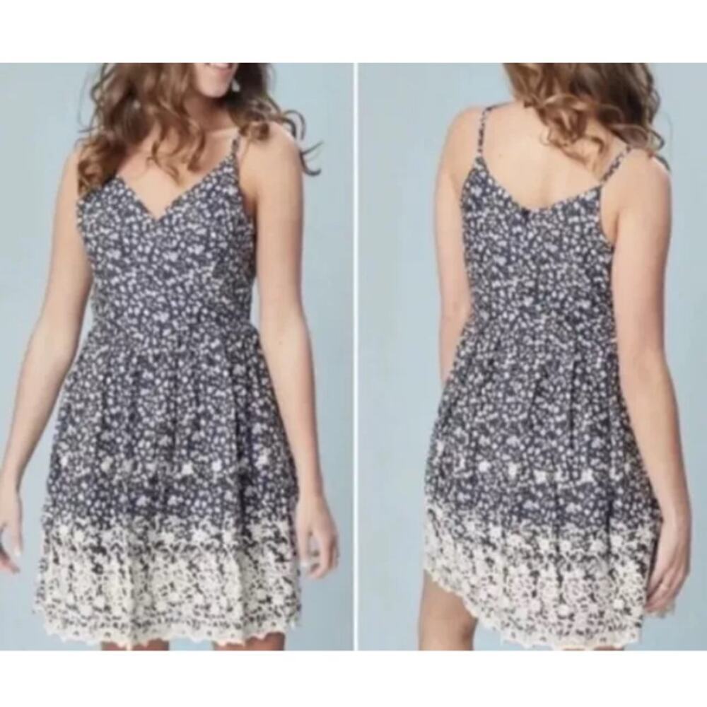 Altar'd State Cosgrove Floral Embroidered Summer Dress Size Small